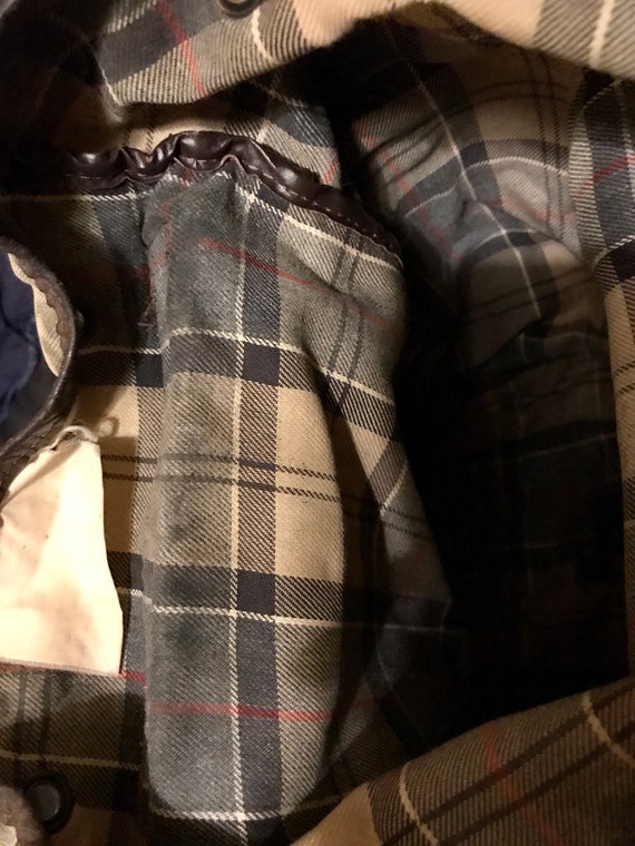 Vintage “Sportsman” Burberry or Barbour lined Uni… - image 4