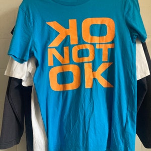Rare Radiohead Ok Not Ok T-shirt Size S Official Radiohead Waste