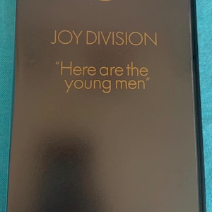 80’s Joy DIvision Here are the young men VHS tape, New Order Ceremony 7 inch single vinyl original factory records bundle
