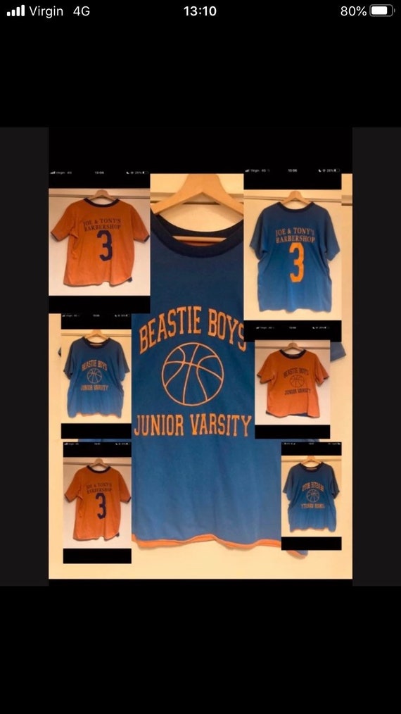 Reversible Rare Beastie Boys Vintage 90s Junior Varsity - Etsy