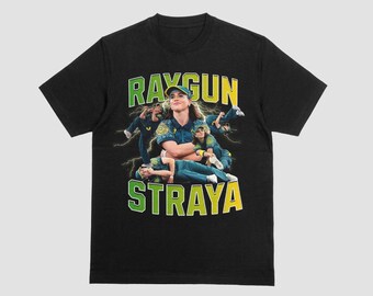Raygun Australia Vintage style t-shirt, Aussie pride shirts, Australia support tee, aus souvenir for raygun fans