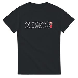 F1 Charles Leclerc Ferrari Cartoon T-Shirt | Formula One Racing Tee | Scuderia Ferrari Fan Gift | Cute Driver Graphic | Grand Prix Apparel
