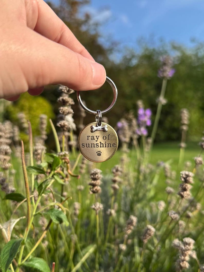 Custom Dog Tag - Deep Engraved Brass Dog Tags image 8