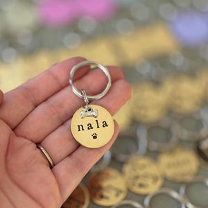 Custom Dog Tag - Deep Engraved Brass Dog Tags image 5