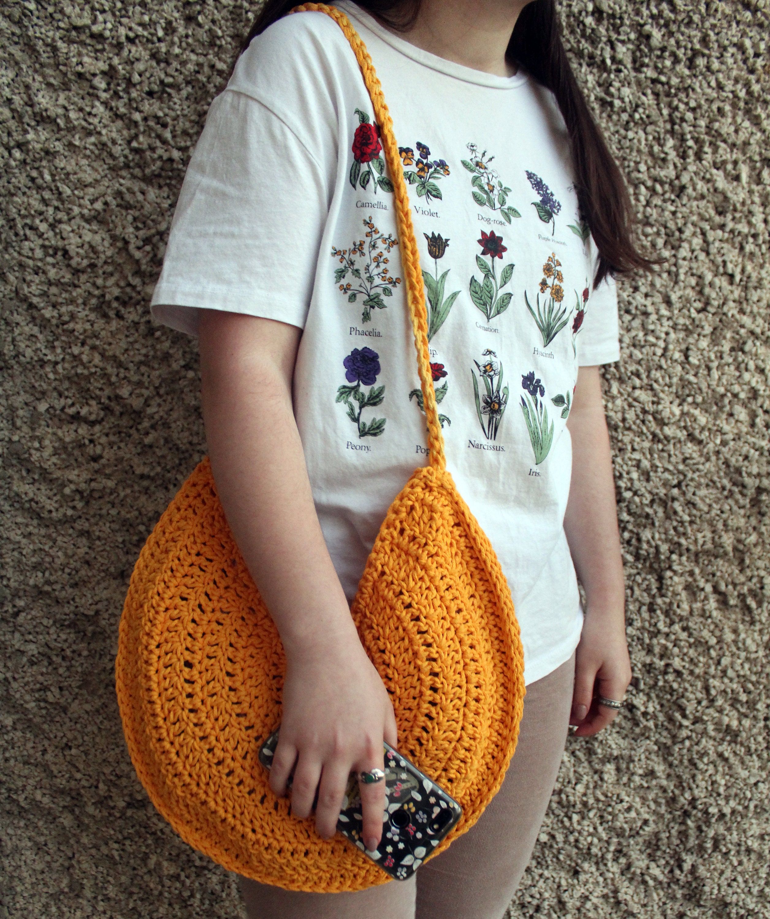 Crochet Pattern Round Bag Round Bag Pattern Crochet Etsy