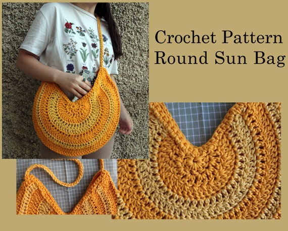 Crochet purse pattern: learn how to crochet a round bag with this photo and  video tutorial | Crochet purse patterns, Crochet purse pattern free, Crochet  purses