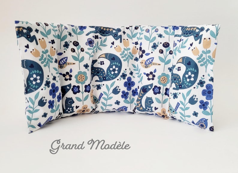 Dry Hot Water Bottle With Removable Cover and Organic Flax Seeds Etsy