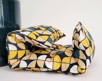 Handmade dry hot water bottle – Diffuses heat & comfort – Eco-responsible