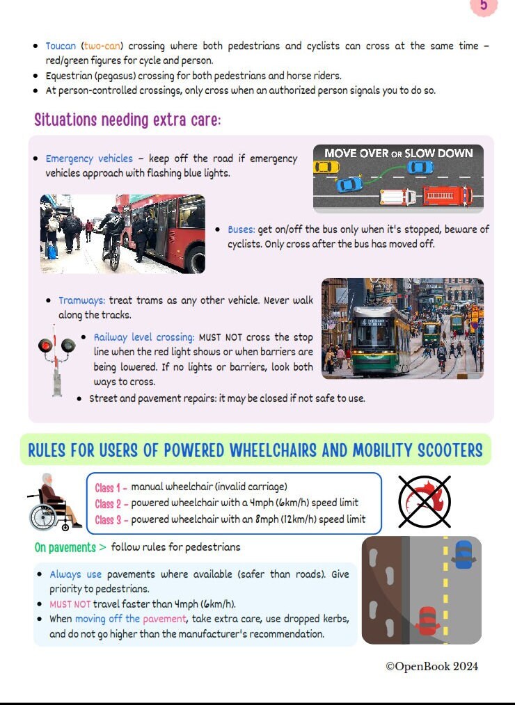 Highway Code UK Study Notes - Driving Theory Test Essentials - Etsy UK
