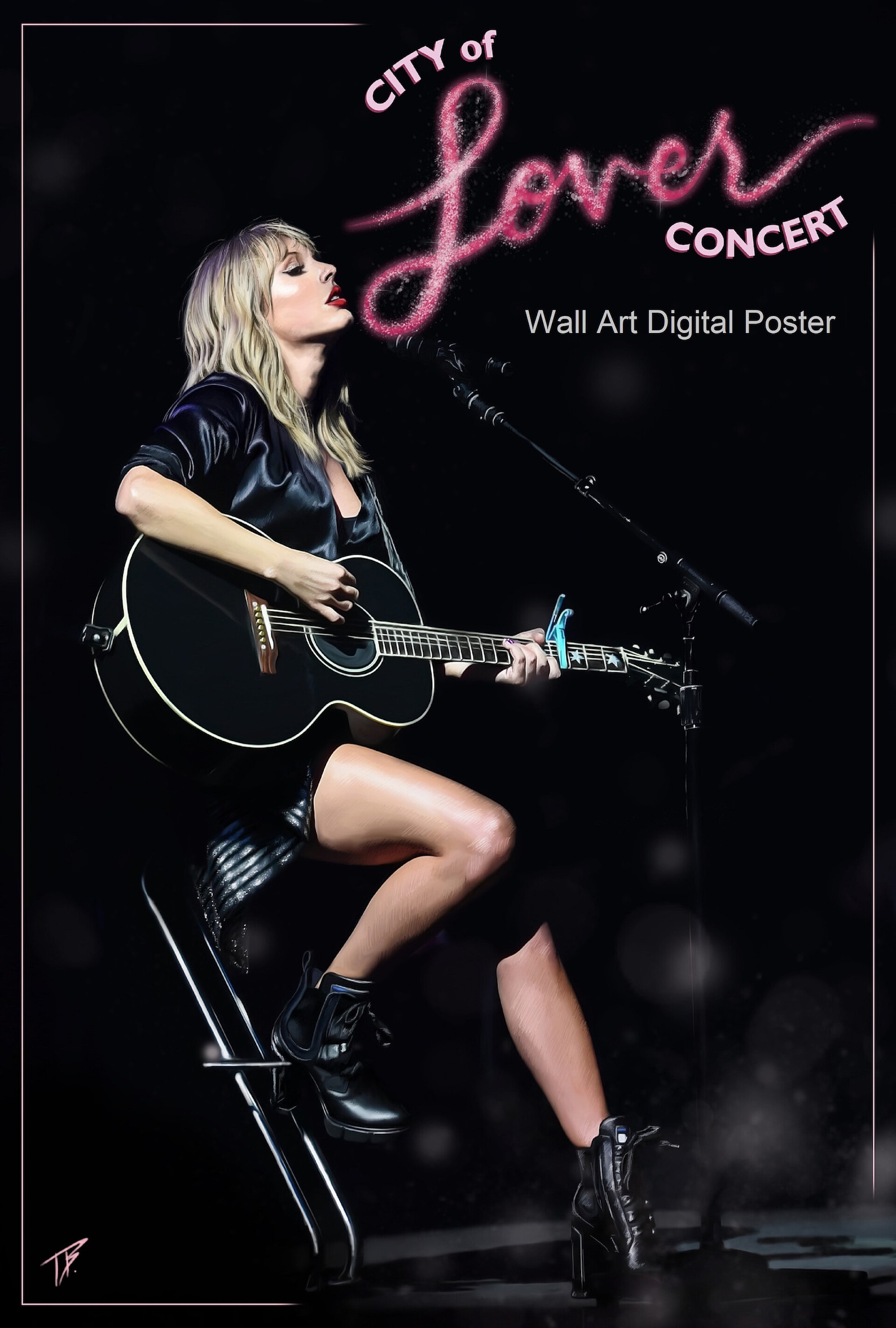Taylor Swift Los Angeles Poster Taylor Swift Los Angeles Poster