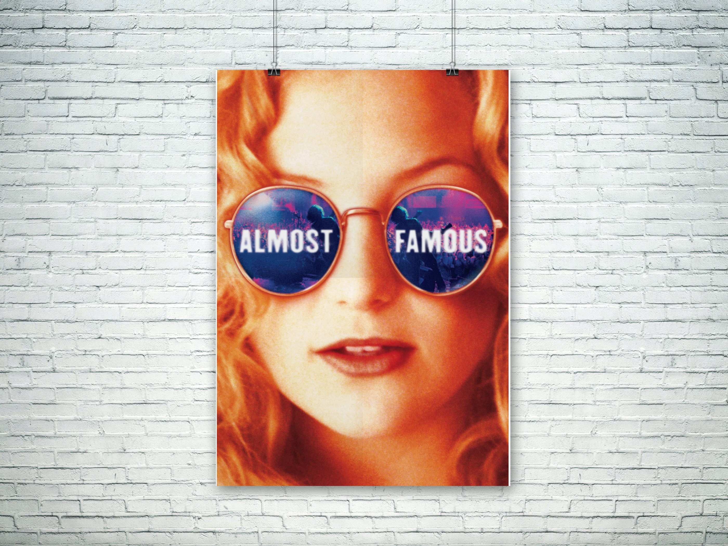 Almost Famous póster de película descargable digital. Cartel Etsy