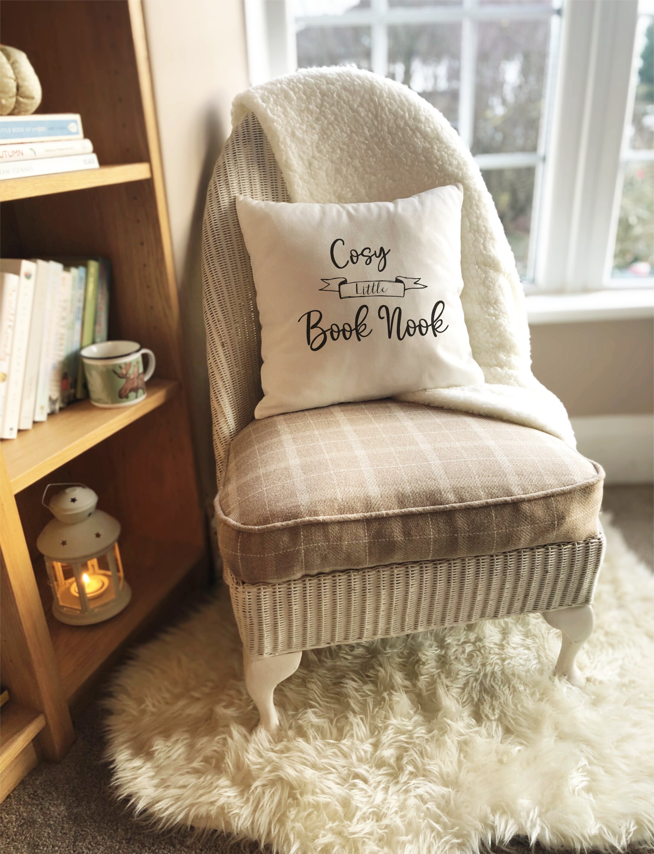 Book Nook Cushion Etsy