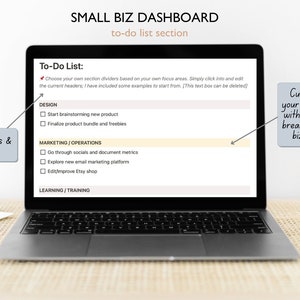 Small Business Dashboard - Notion Template for Business Organization - Etsy
