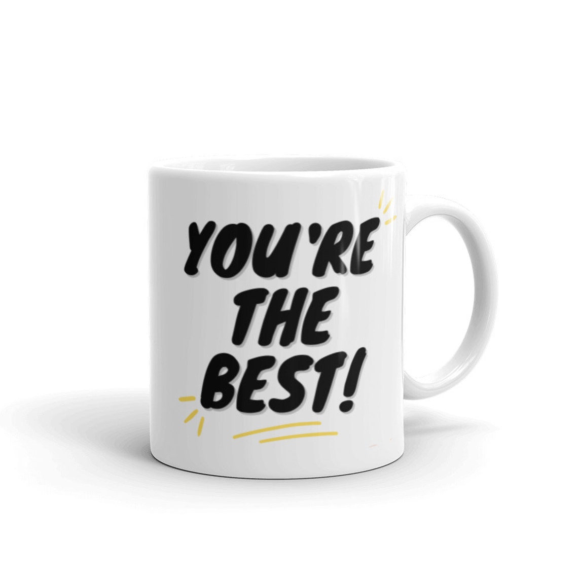 You're The Best Mug 11oz Friendship Gift Double Sided Etsy
