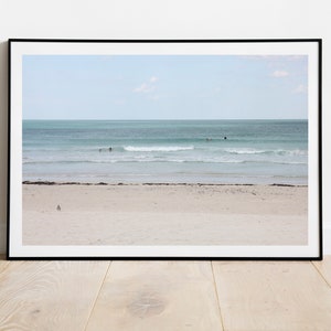 Téléchargement numérique instantané Photo Print de Seaside Beach Coastal Miami 'South Beach' (Grand Format /tailles jusqu’à A3)