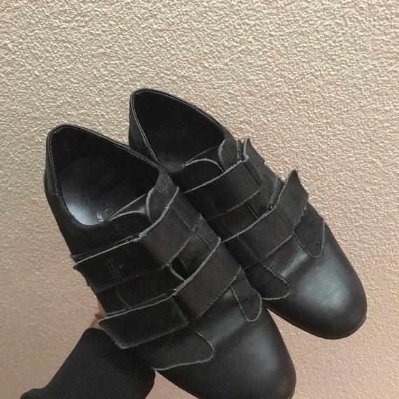 retro velcro shoes