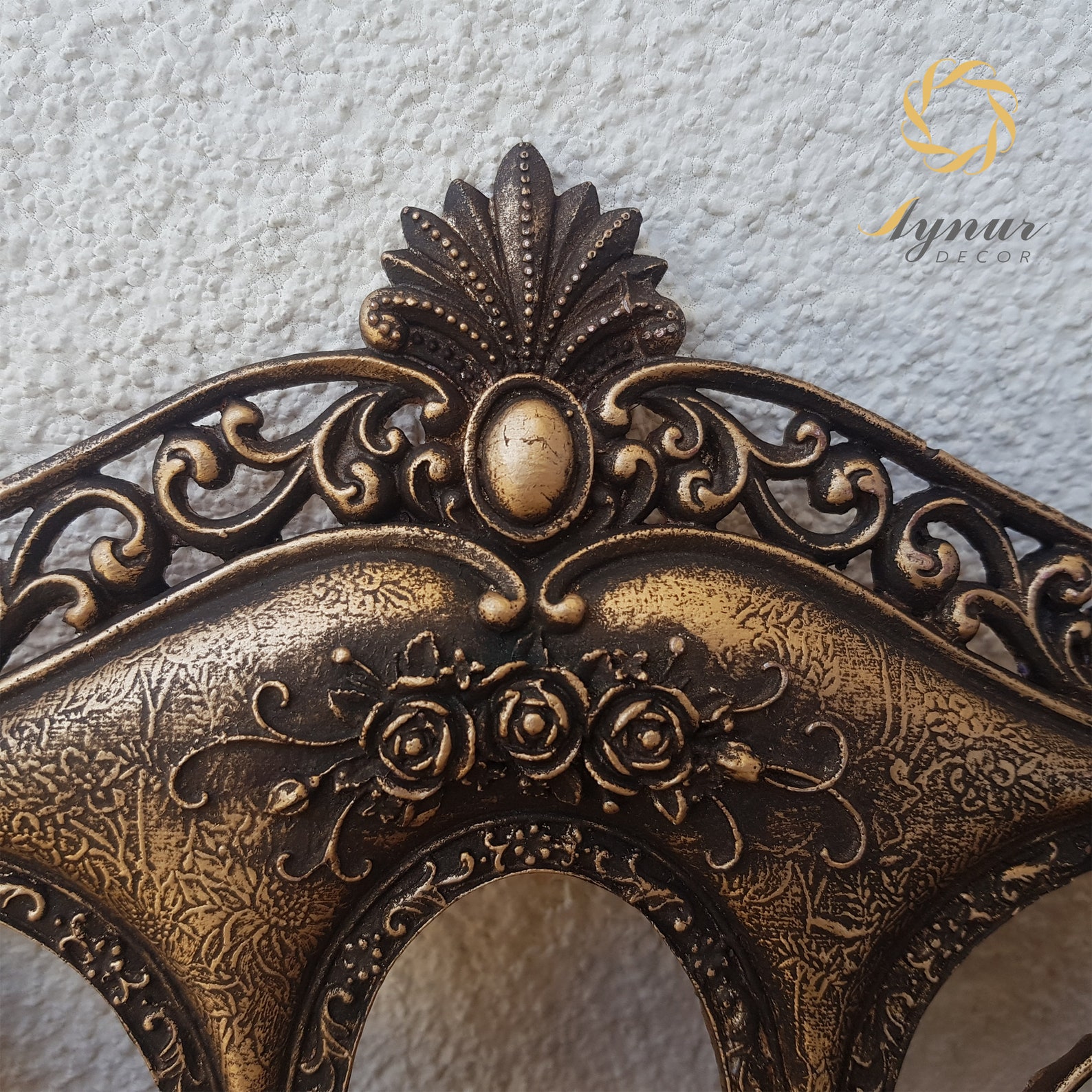 Decorative Royal Picture Frames Carved With Roses Handmade Etsy