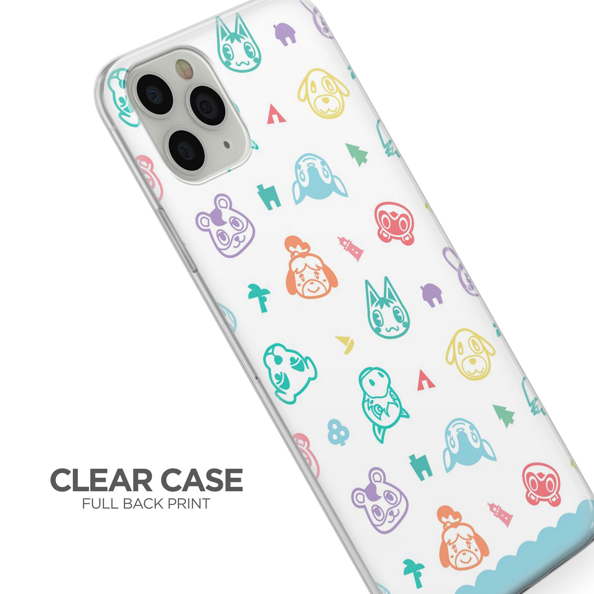 Animal Crossing Phone Case Acnh Cover for iPhone 12 11 Pro Etsy