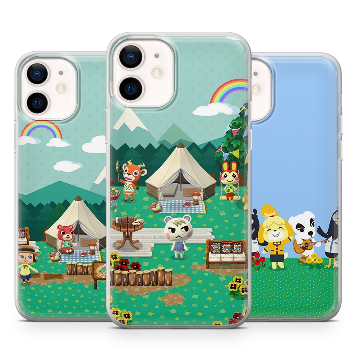 Animal Crossing Phone Case Acnh Cover per iPhone 12 11 Pro Etsy