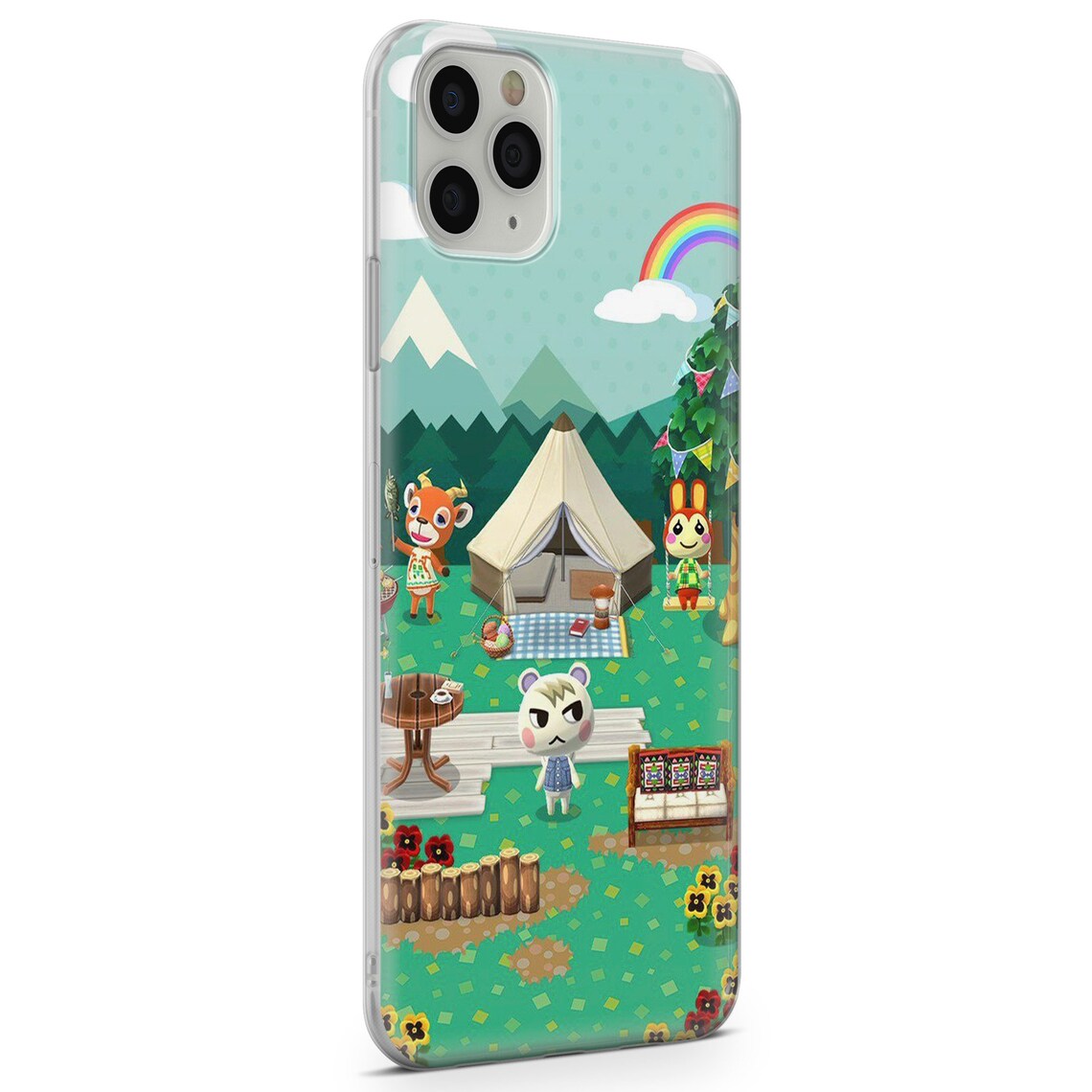Animal Crossing Phone Case Acnh Cover per iPhone 12 11 Pro Etsy