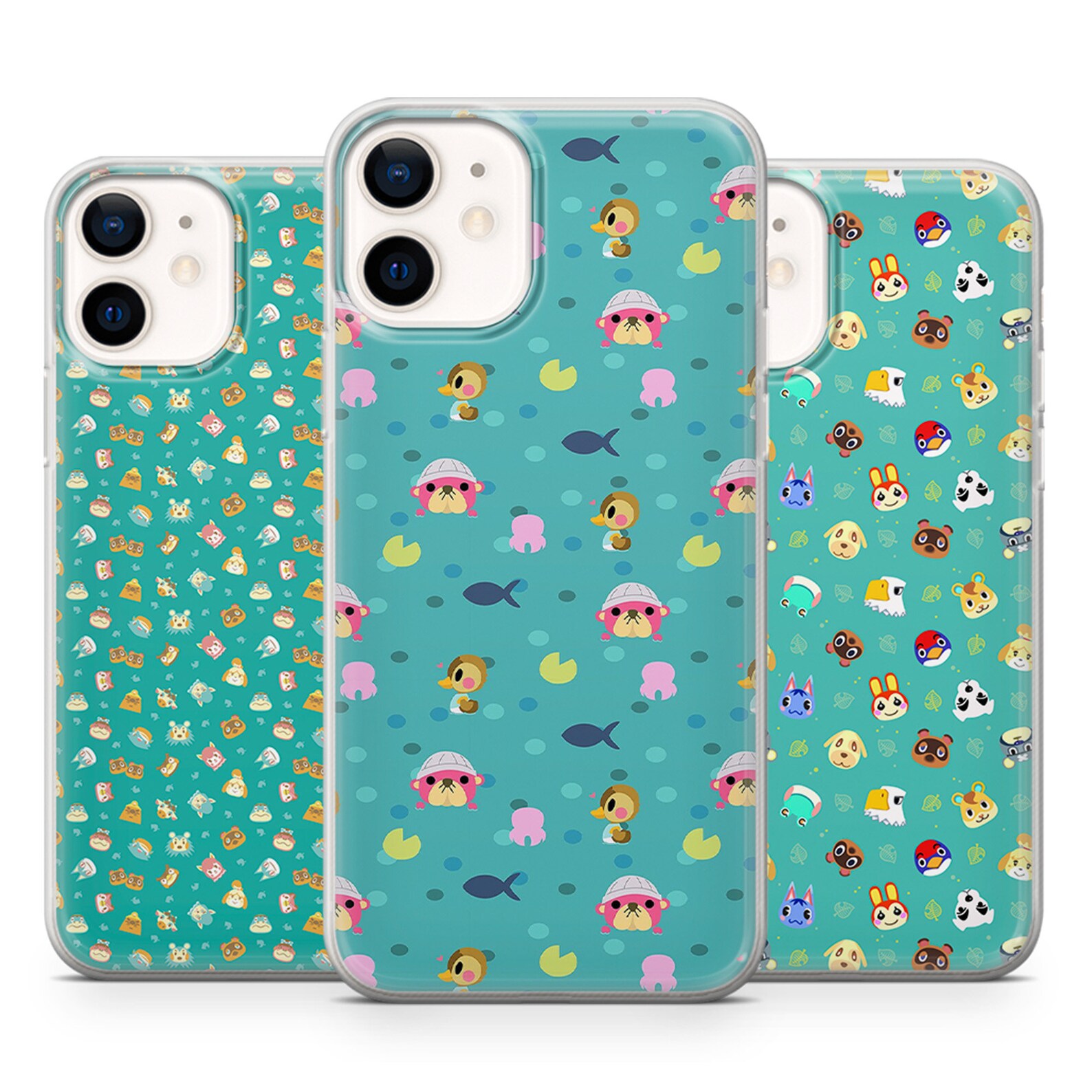 Animal Crossing Phone Case Acnh Cover for iPhone 12 11 Pro Etsy