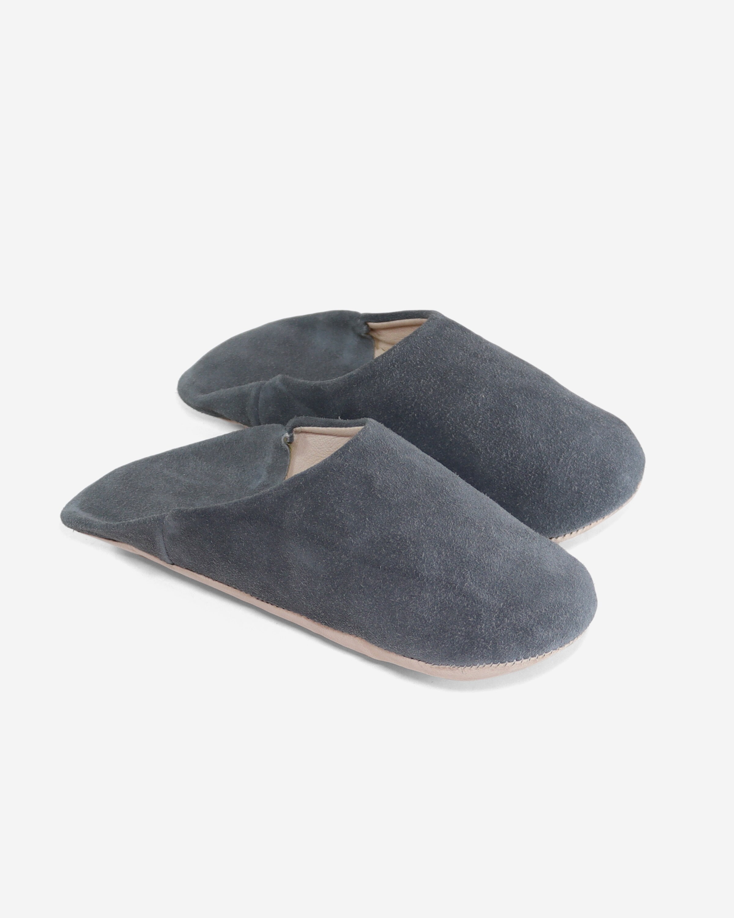 Suede babouche slippers sales