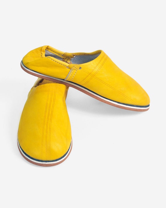 Moroccan Handmade Slippers Leather Unisex Babouches Babouche Shoes