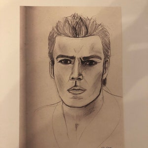 Stefan Salvatore A5 print