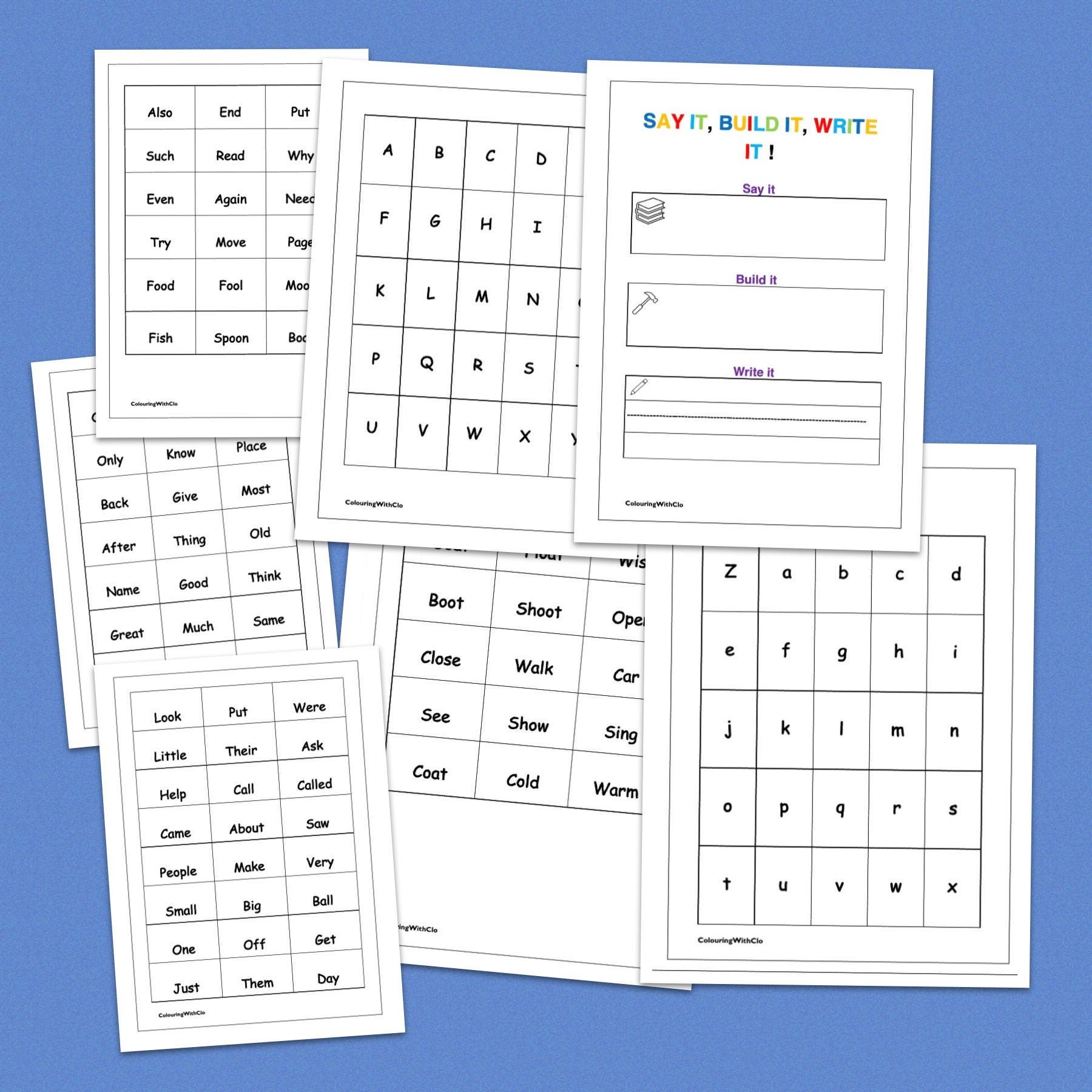 SIGHT READING. Digital/ printable worksheet .Homeschool & | Etsy