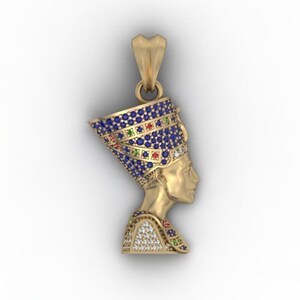 Nefertiti pendant silver Clearance
