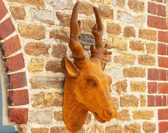 Cast Iron Deer/Stag Head