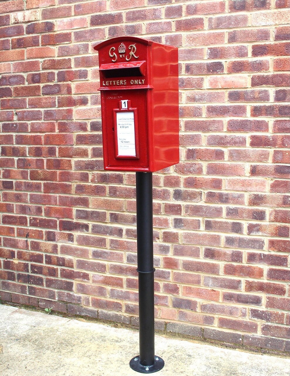 Legende dronken Kleuterschool Royal Mail Gietijzeren GR Postbus Brievenbus Brievenbus - Etsy Nederland