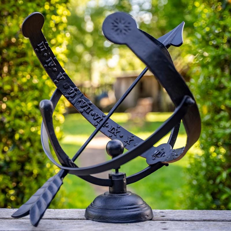 Armillary Sundial Garden Globe UK