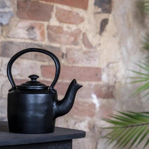 Small Black Cast Iron Kettle