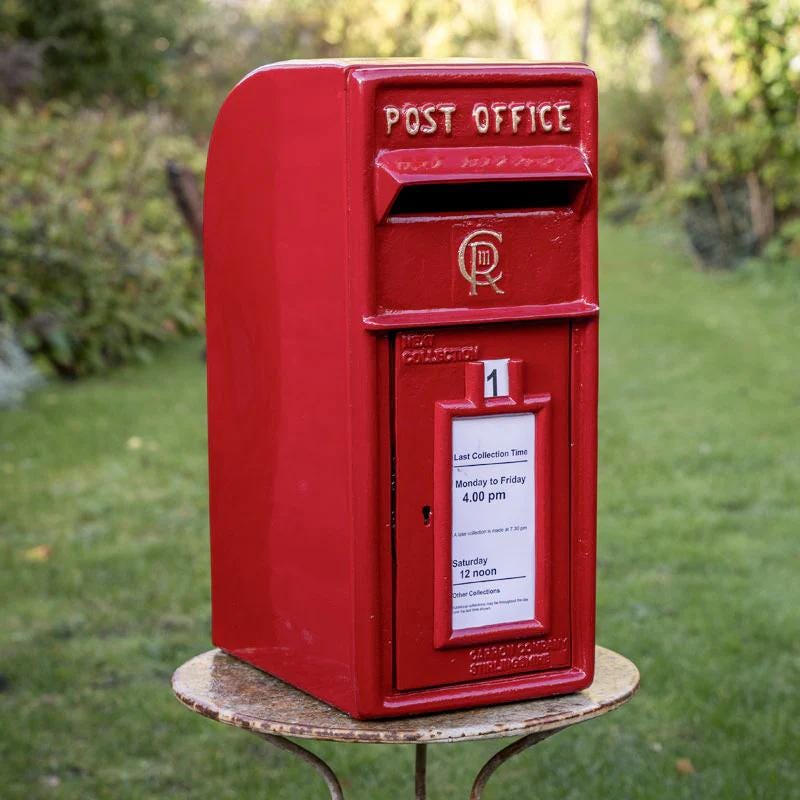 Square Post Box