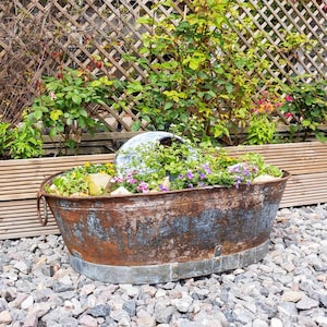 Large Vintage Outdoor Planter