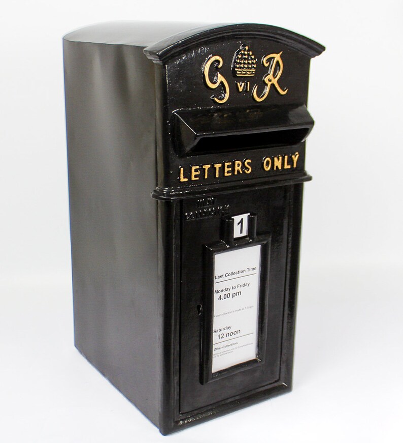 Royal Mail Cast Iron GR Post Box Letterbox Mailbox Etsy Australia