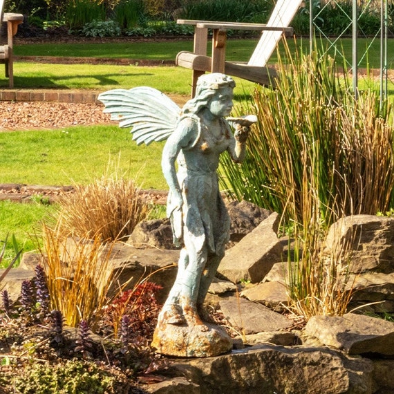 18+ Garden Fairies Metal Art