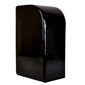 Royal Mail ER Cast Iron Post Box Red, Black and White Mailbox Option on Stand/Wall Mount image 6