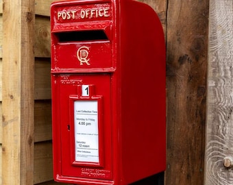 Charles Rex Red CR Post Box