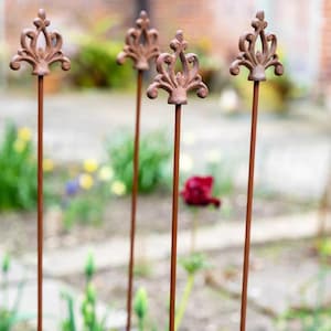 Garden Plant Stakes - Set of Four