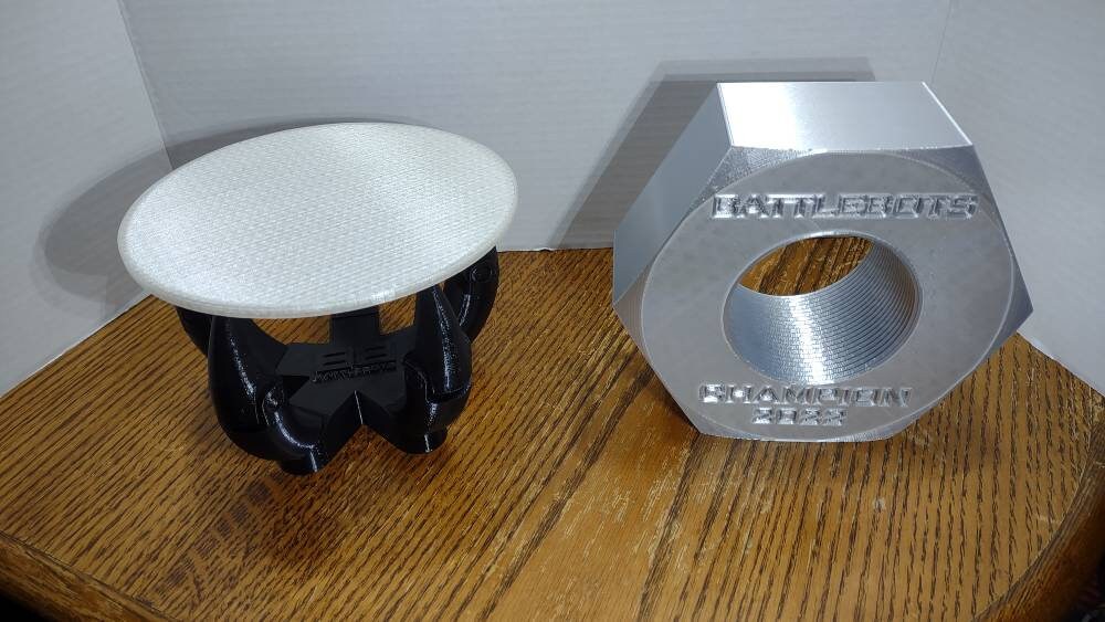 Battlebots Giant Nut With Display Stand Etsy