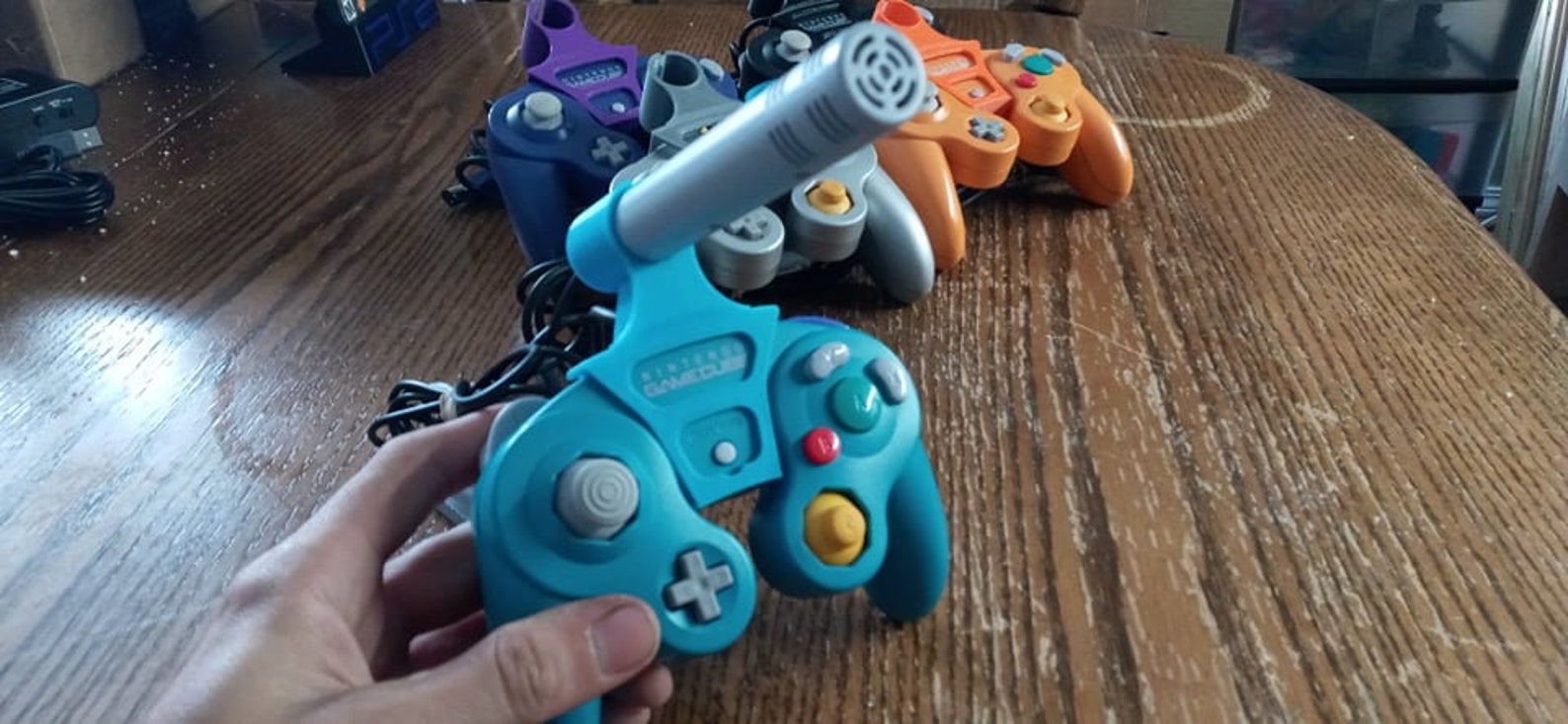 Nintendo GameCube Microphone Controller Clip Etsy
