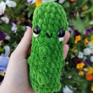 Pickle Crochet Pattern, Beginner Friendly, Crochet Ideas, Market Prep, Cute Gift Ideas