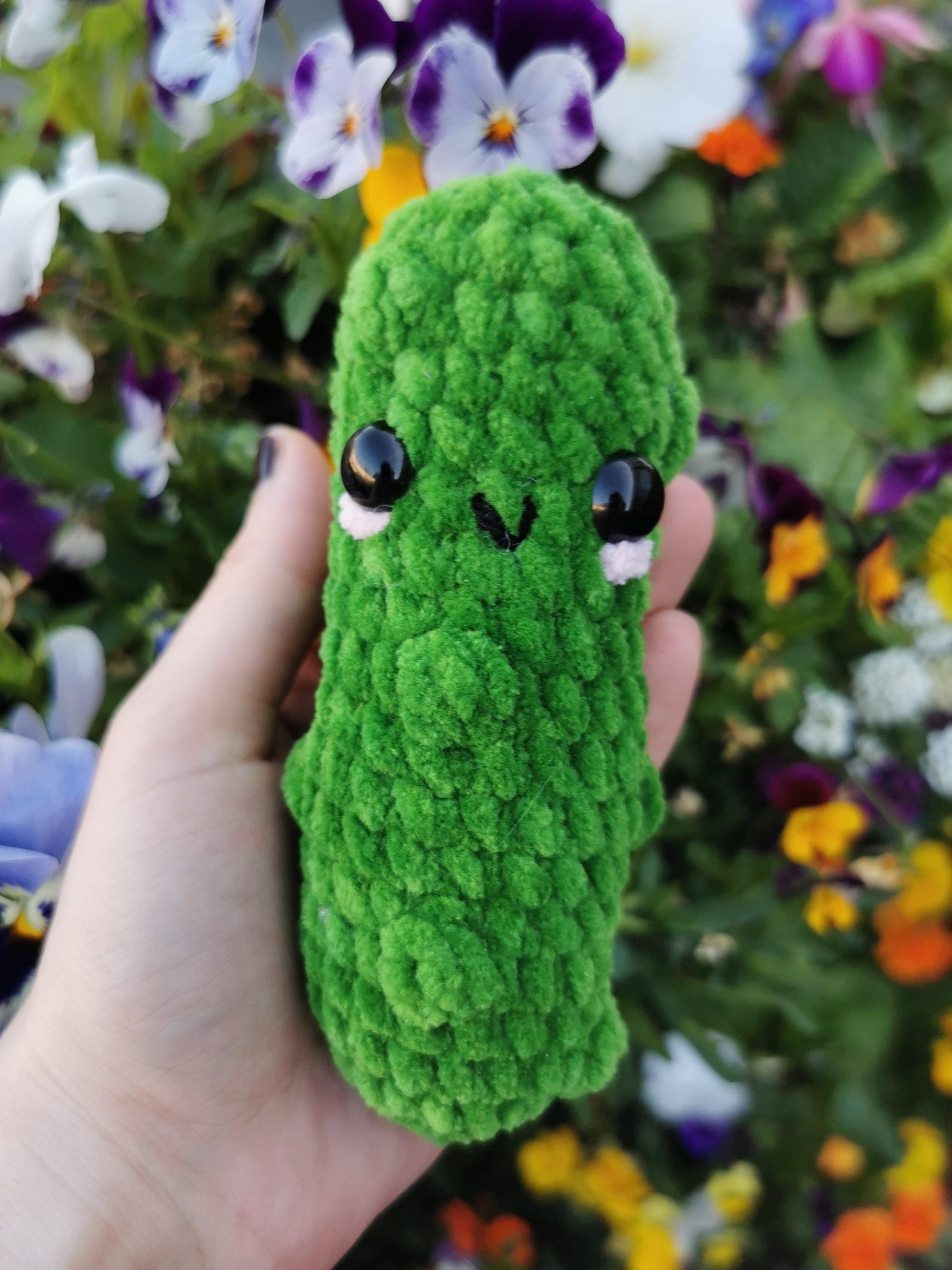 32 Pickle Crochet Patterns for Amigurumi, Keychains, Ornaments, and Plushies 30 Pickle Crochet Pattern Beginner Friendly