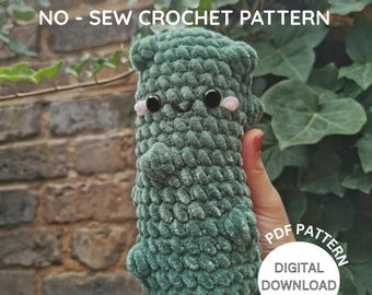 No-Sew Pickle Crochet Pattern PDF – Beginner Friendly Amigurumi, Cute Gift Idea, Market Prep, Easy Crochet Plushie Pattern