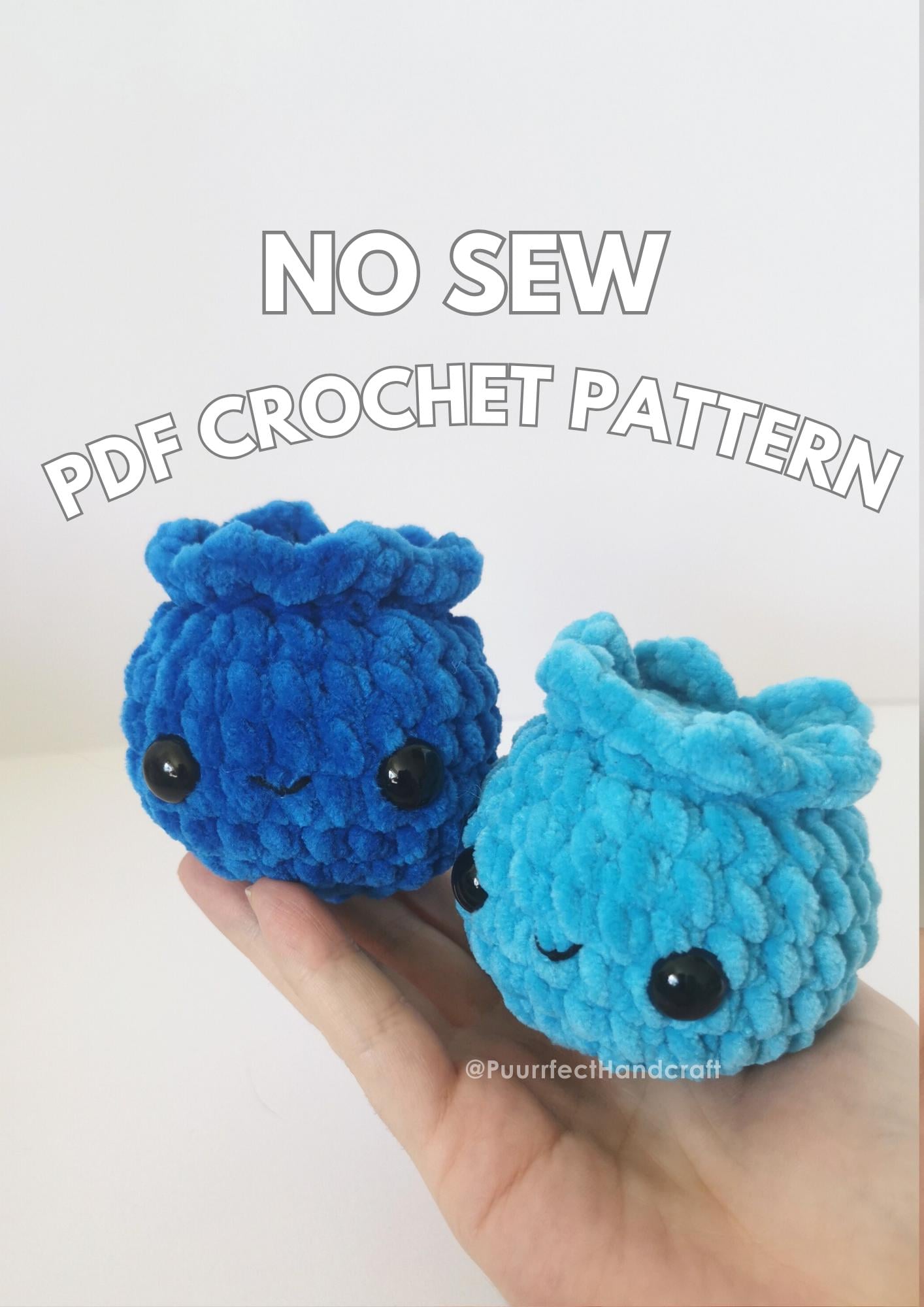39 Blueberry Crochet Patterns for Fruit-Inspired Amigurumi, Keychains, Plushies, and More 36 Blueberry Plush Crochet
