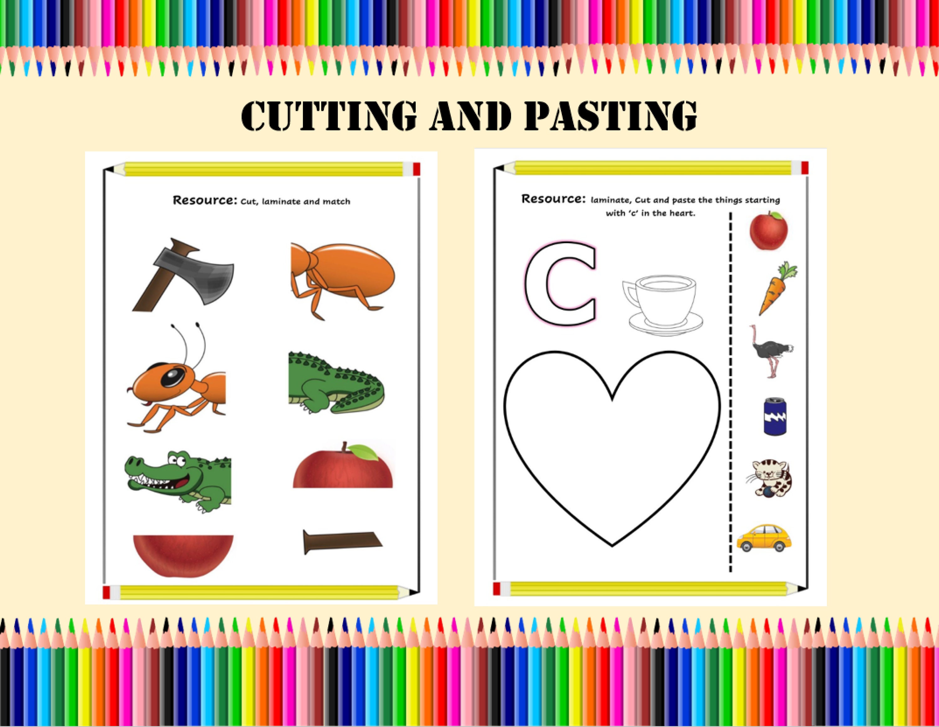 Preschool Phonics Worksheets Prek Workbook Early Years English ...