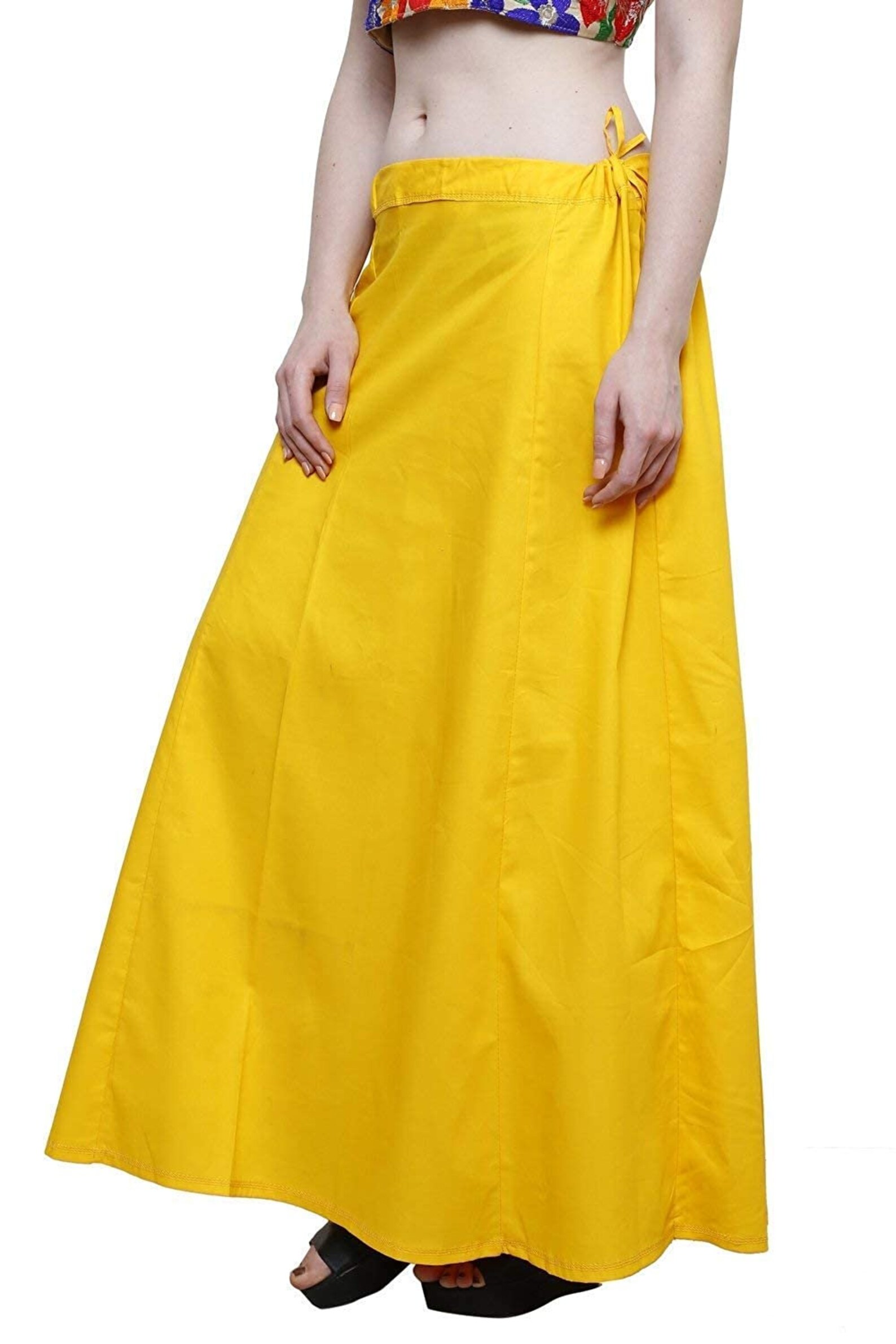 Indian Readymade Saree Shapewear for Women Yellow Color Free Etsy