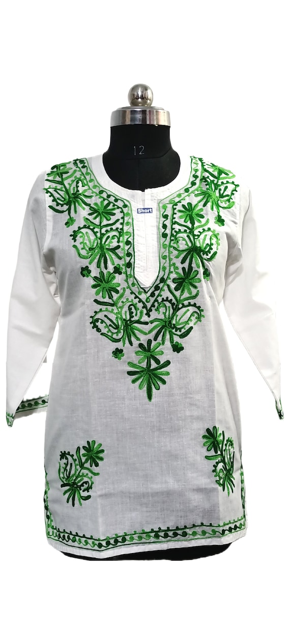 BLOCKS OF INDIA Cotton Hand Printed Short Kurti for Women – Blocks Of India